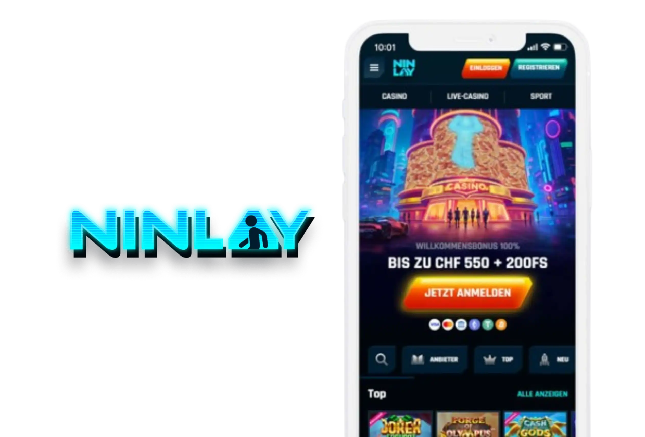 Ninlay Casino App-Screenshot